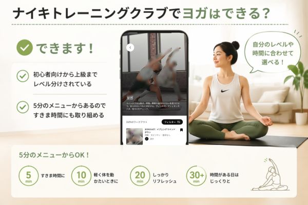 NTCでヨガを始める